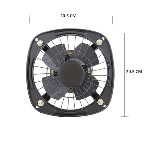 Image of Hesper Extreme 6 Inch 150mm (6 Inches) Fresh Air Exhaust Fan | 55 W, 2200 RPM | Powerful & Silent Ventilation for Kitchen, Bathroom & Office (Matt Brown)