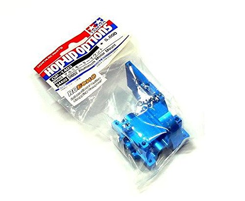 Tamiya DB02 motor mount OP-1403 aluminium bleu pièce option buggy 54403