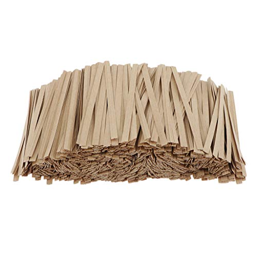 Attaches torsadées kraft F Fityle 8 cm : la solution anti-gaspillage pour fermer vos sachets