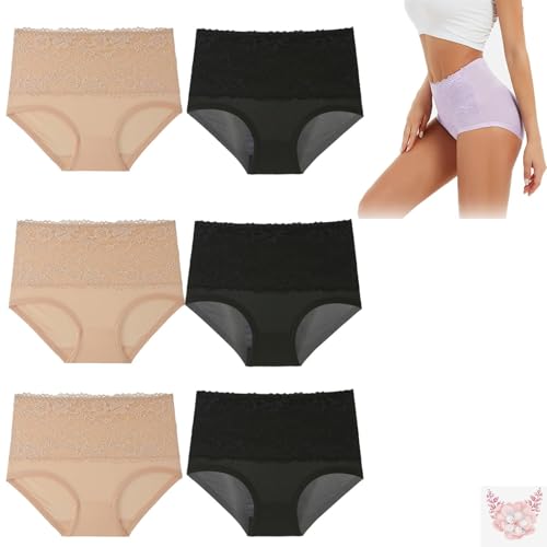 Evella Leak Proof Panties, Leakproof Underwear, Support & Leakproof High-Waisted Leak Proof underwear, Washable Reusable4