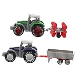 Modèles de tracteurs - jouets fabriqués avec, et , ce qui est très utile et , voitures jouets