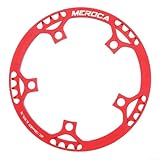 Pour plateau de pédalier 45T : construction en alliage d'aluminium ultraléger qui réduit le poids du vélo tout en conservant la résistance pour une meilleure performance et efficacité de cyclisme