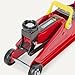 Amazon Basics Hydraulic Floor and Portable Car Jack, 2.2 Short Ton/ 2 Metric Ton/ 2 Tonne / 2000 kg Capacity, Slow Release, Red