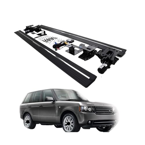 Electric Side Step Bar Running Board Compatible For Land Rover Range Rover Vogue L322 2007 2008 2009 2010 2011 2012(No light)
