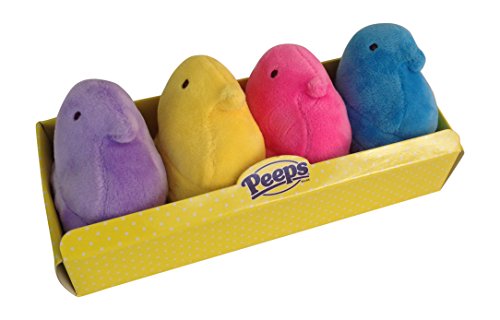 Peeps 4-Pack Chick Assortment - Lavender, Yellow, Pink & Blue