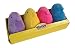 Peeps 4-Pack Chick Assortment - Lavender, Yellow, Pink & Blue