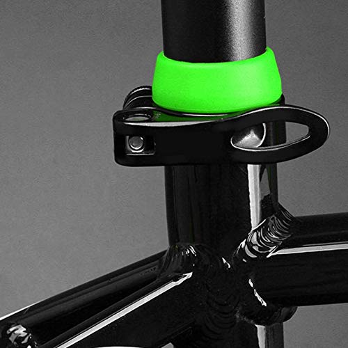 Cobertura do espigão de selim de silicone Cobertura impermeável do espigão de selim de bicicleta par