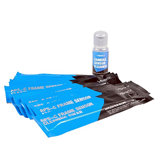 VSGO DDR16 DSLR or SLR Camera APS-C Sensor Cleaning Kit (12 X 16mm Sensor Cleaning Swabs + 15ml Sensor Cleaner) - Thumbnail 7