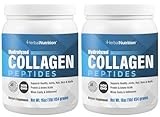 Collagen Peptides Powder Hydrolyzed Proteins are Vital Proteins for Skin Hair Nails and Joint Health, Keto, Paleo Friendly, Non-GMO, Gluten Free, 45 Servings, 2 Containers