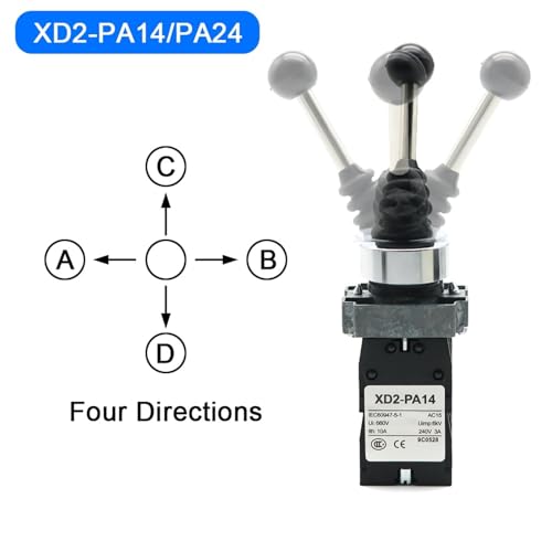 Contrôleur de joystick XD2 PA14 à rappel automatique pour commande industrielle - 7