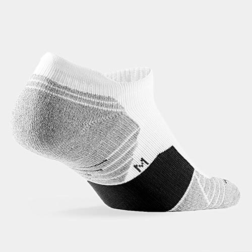 WANDER Men's Athletic Running Socks 7 Pairs Thick Cushion Ankle Socks for Men Sport Low Cut 6-9/10-12/12-14