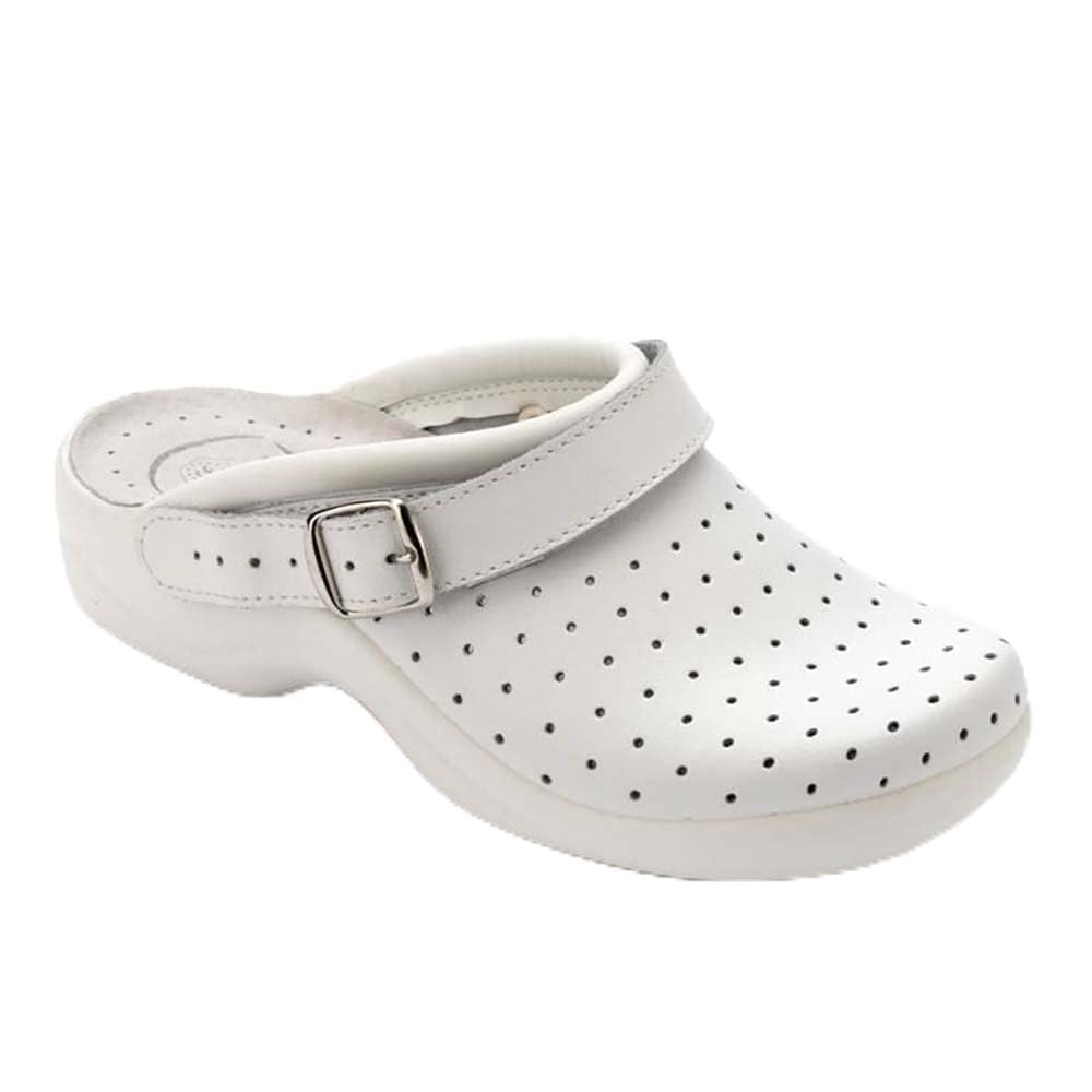 642-10 Certificato Medico Sandali Zoccoli Sabot Pantofole Scarpe di Pelle, Donna
