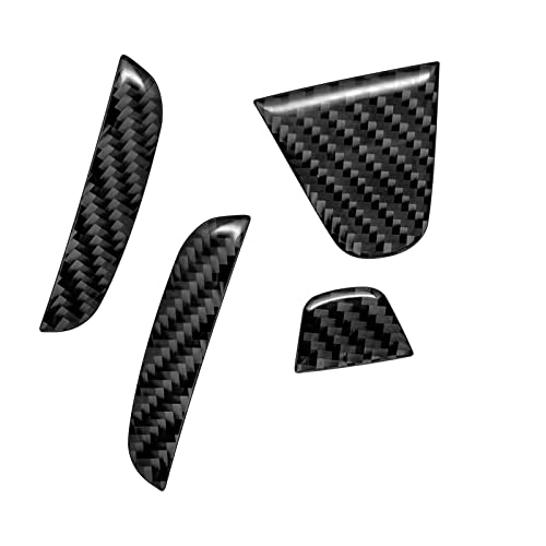 SUNJIKA Compatível com porta-malas de carro de fibra de carbono emblema traseiro logotipo guarnição adesivo decalque de crachá traseiro de carro acessório para Honda Civic Accord 2016 2017 2018 2019