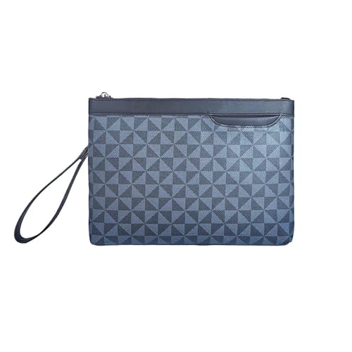 Pochette Homme en cuir PU et grand portefeuille enveloppe de loisirs