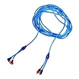 ULTECHNOVO Car Audio Speaker Cable Subwoofer Power Amplifier Wire Easy Installation Audio Line for Enhanced Sound Quality Vehicles