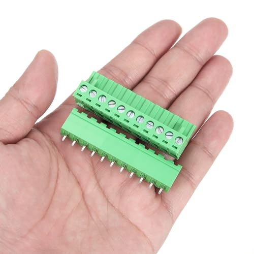 Terminales para cable de 24-12 AWG con conector enchufable MECCANIXITY de 11 pines 3