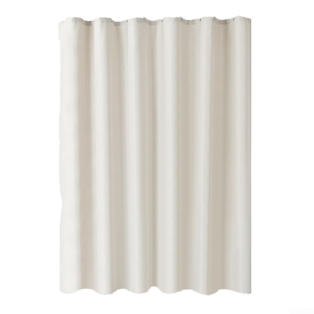 Rideau de douche imperméable 180x180 tissu polyester bleu gris accessoire salle de bain