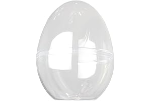 Clear Jumbo Easter Eggs