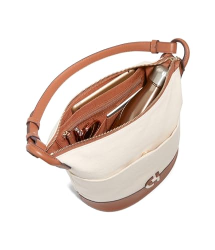 Image of Cole Haan womens Essential Leather Soft Bucket