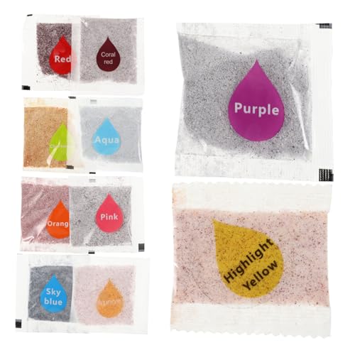 FIXOSHEE 10 piezas Kit de Polvos de Tinte para Teñido Colores Estables y Vibrantes para Ropa de Algodón y Lino DIY para Adultos Pigmentos para Teñir Camisetas Bufandas y Bolsas