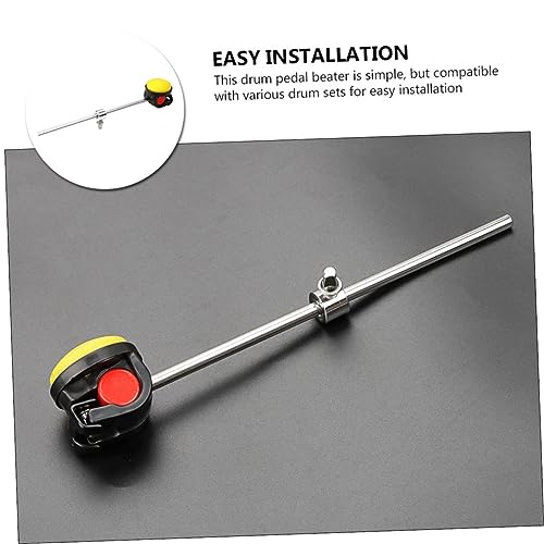 Pedal para bombo con mazo para batería miniatura 3