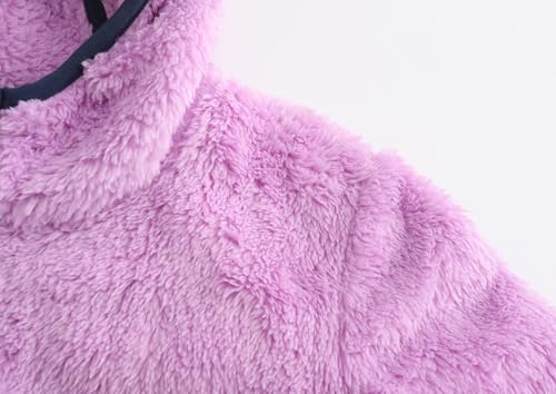 Image of Boys Girls Soft Fleece Sherpa Full-zip Jacket