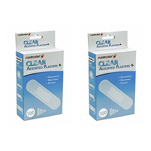 Masterplast clair assortis pansements X Lot de 2–200 au total