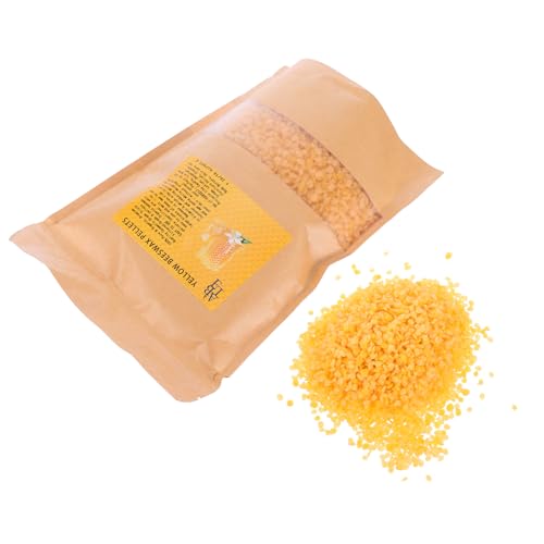 OSALADI bolitas de cera balsamo labial labiales rotuladores pastel jabones artesanales candle wax plano cera de abejas material de vela de bricolaje velas de cera de abeja bricolaje Yellow