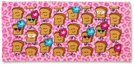 Okutani Corporation Oekaki-san Towel Hiyakepan-san Pan-san Face Towel Oekaki Goods Present SIZE 34x75cm Material 100% Cotton