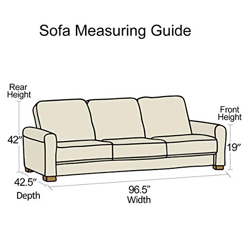 Clear Thicker Couch Cover For Pets, Heavy Duty Cat Scratch Sofa Cover For Protection Against Cat Dog Clawing, Waterproof Plastic Shield Covers For Couch, Sofa Slipover For Storage And Moving #TOP5