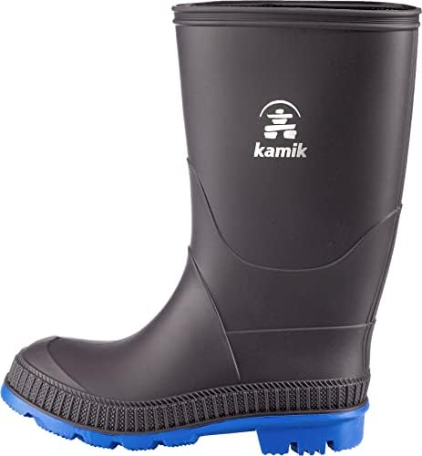 Kamik Girls Stomp Rain Boot, Blue, 7 Little Kid | Image 1