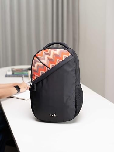 Image of ZOUK Taaran Backpack - Large 2 Compartment Backpack, 18.5L with Spacious Interiors Bags For School, Office, College, Gift For Men & Women