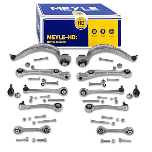 MEYLE 116 050 0263/HD Juego de reparación brazo de suspensión con material de montaje/fijación con rótula de suspensión/carga Delantero