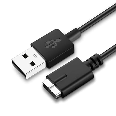 Ermorgen Kabel do ładowania USB A, kompatybilny z Polar M430, kabel 100 cm, zamiennik adaptera do ładowania 3,3 ft