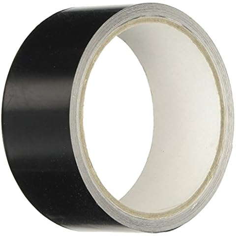 Geko - Aluminum adhesive tape, high temperature, 40 mmx9m, Black Cover