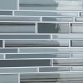 CRE8TIVE 4 Sheets Blue Peel and Stick Backsplash Tile 12"x12" Kitchen Back Splash Stick on Tile Self Adhesive Wall Tile Stickers Waterproof 3D Brick Peel and Stick Tile for Kitchen Backsplash Bathroom