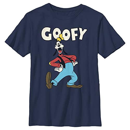 Boy's Mickey & Friends Retro Goofy Pose T-Shirt