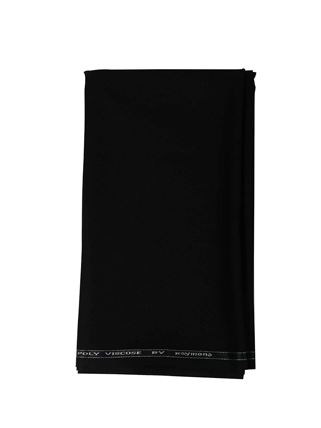 raymond Men's Unstitched Fabric Suiting for Pant or Suit with Fabkart Wallet (Black, 1.2, Free Size)-picture-43