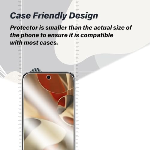 BIGFACE for Pixel 9 Pro XL Tempered Glass Screen Protector + Camera Lens Protector [2 + 2 Pack]Ultrasonic [Fingerprint Unlock][Anti-Scratch][Case Friendly] Clear HD Protective Film for Pixel 9 Pro XL by BIGFACE - Used condition - Image 5