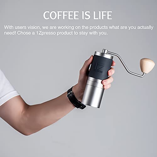 1Zpresso JX Manuelle Kaffeebohnenmühle mit Einstellbaren Einstellungen Patentierte konische Gratmühle für Kaffeebohnen… – Bild 3