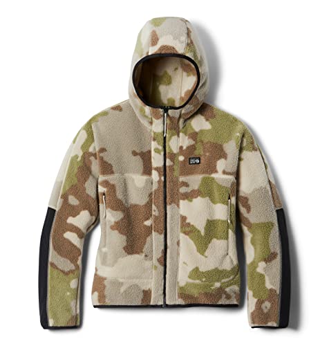Mountain Hardwear Women's HiCamp Fleece Full Zip Hoody for Hiking, Travel, Backpacking, and Everyday Wear