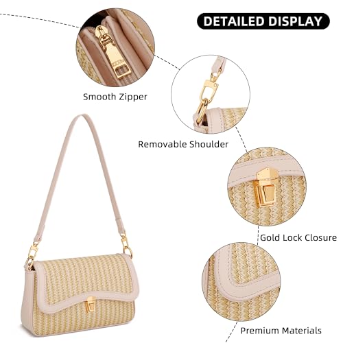 Image of KKXIU Small Shoulder Bag for Women Cute Hobo Handbags Mini Clutch Purses