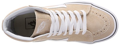 Vans Vans Unisex Adults' Sk8-Hi Hi-Top Trainers, Beige (Frappe/True White Q9X), 8.5 M US 7.5 UK 41 EU
