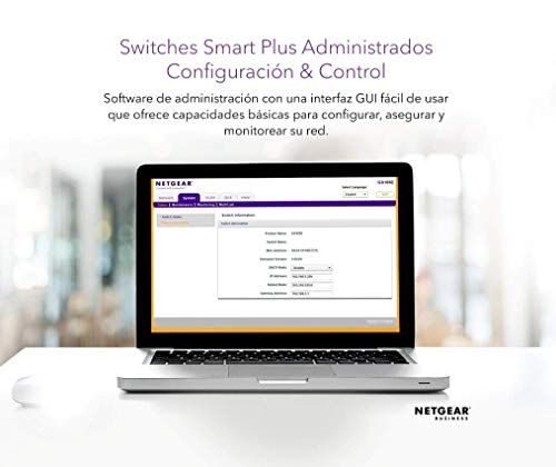 Netgear-XS724EM-100EUS-Switch-de-red-Smart-Managed-Plus-gestionable-24-puertos-10-GigabitMulti-Gigabit-Ethernet-2-puertos-SFP-5-velocodades-100M1G25G5G10G-montaje-en-bastidor-o-sobremesa
