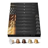 Sélection de 5 x 20 capsules de café Barista Creations : Chiaro, Scuro, Corto, Vaniglia, Caramello pour un véritable moment de gourmandise