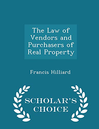 The Law of Vendors and Purchasers of Real Prope... 129738427X Book Cover