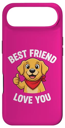 Custodia per iPhone Air Grafica con scritta "Best Friend Love
