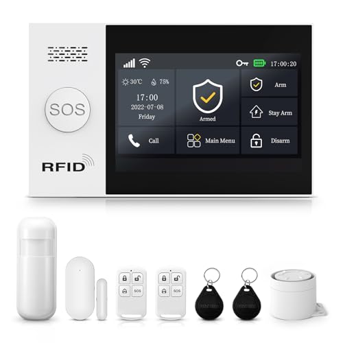 Sistema di allarme touch screen per la sicurezza di tutta
