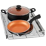 HOLD N' STORAGE - Organizador de cajones extraíble para gabinete, requiere al menos una apertura de armario de