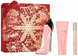 Good Girl Blush 3-Piece Gift Set for Women, (2.7 Oz Eau De Parfum Spray + 3.4 Oz Body Lotion + 0.33 Oz Travel Spray)